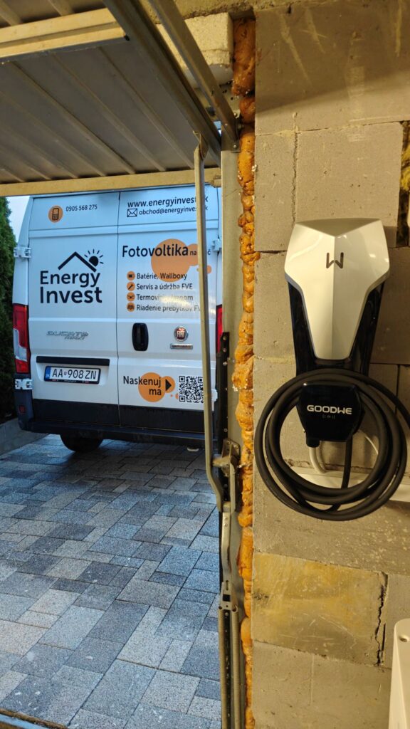 Technická miestnosť s fotovoltickým systémom EnergyInvest