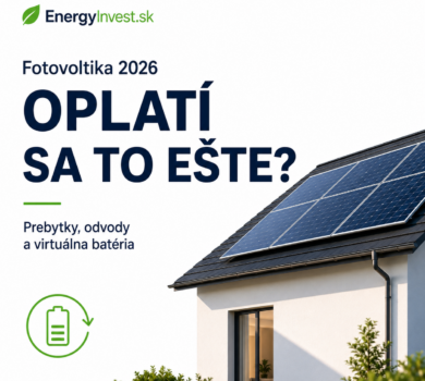 Budete platiť odvody z prebytkov a oplatí sa ešte virtuálna batéria?