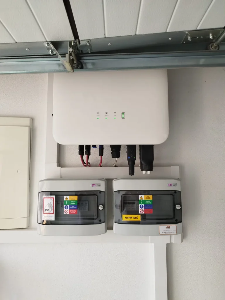 Menič GoodWe ET G2 a elektroinštalácia pri 10 kWp fotovoltike v Nových Zámkoch